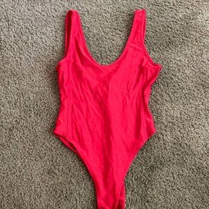 Cute Bright Red Bodysuit
